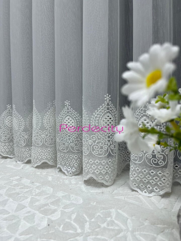 TT 15 tül perde bambu ttm zemin premium kalite ütü istemez kırışma yapmaz